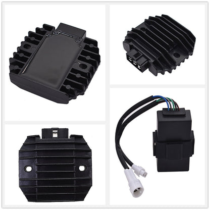 ALL-CARB CDI Box Voltage Regulator Rectifier Replacement for Kawasaki Bayou 300 KLF300B 1988-1991 21119-1302
