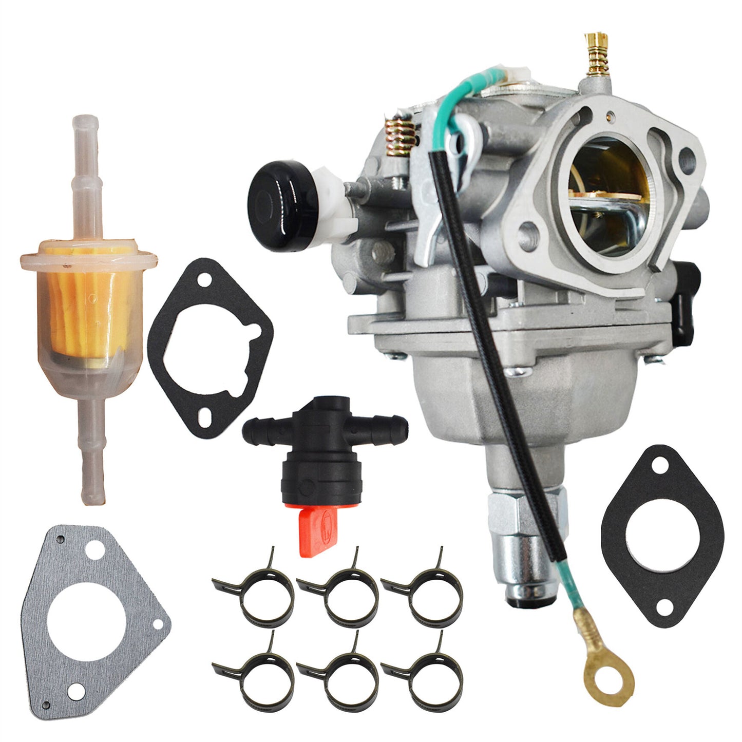 ALL-CARB Carburetor Carb Kit Replacement for Kohler Motor Courage SV720 SV725 SV710 SV715 SV730 SV735 SV740 SV810 SV820 SV830 SV840 Toro Lawn Tractor Engine 32 853 08-S 32 853 04-S 32 853 12-S