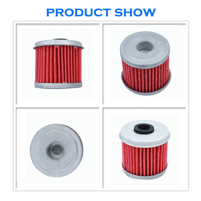 ALL-CARB 5 Pcs Oil Filter Replacement for Honda CRF450X, Replacement for TRX450R