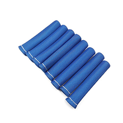 ALL-CARB Blue Spark Plug Wire Boots Heat Shield Protector Sleeve 1200° Replacement for SBC BBC 8 Pcs