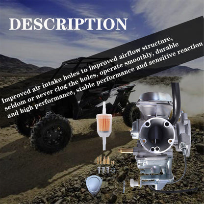 Carburetor Fit for 2002-2010 Suzuki Ozark 250 LT-F250 2x4 13200-05G01 13200-05G00 Carb