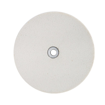 ALL-CARB Grinding Wheel 8 Inch Diameter 1 Inch Thickness White Aluminum Oxide Bench Grinder Wheel 60 Grit 5/8 inch Arbor