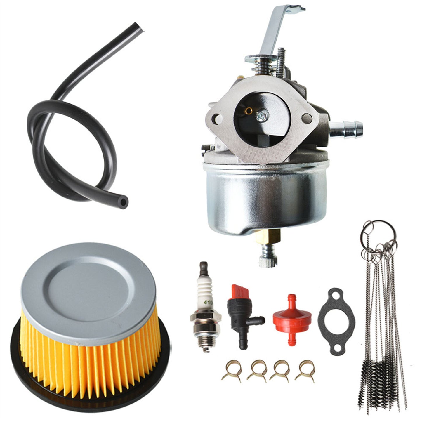 ALL-CARB 632272 Carburetor with Air Filter Clean Jet Spark Plug Kit Replacement for Tecumseh H30 H50 H60 HH60 632230 632272 Engine