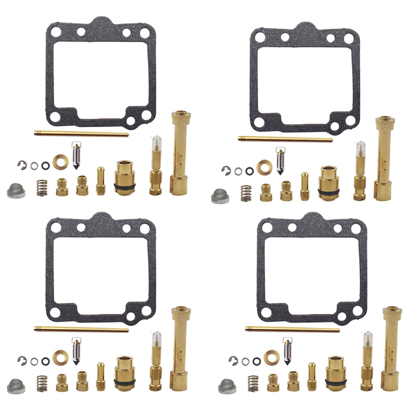 4 x Carb Carburetor Rebuild Repair Kits Fit for 1981-1983 Suzuki GS650G GS650GL