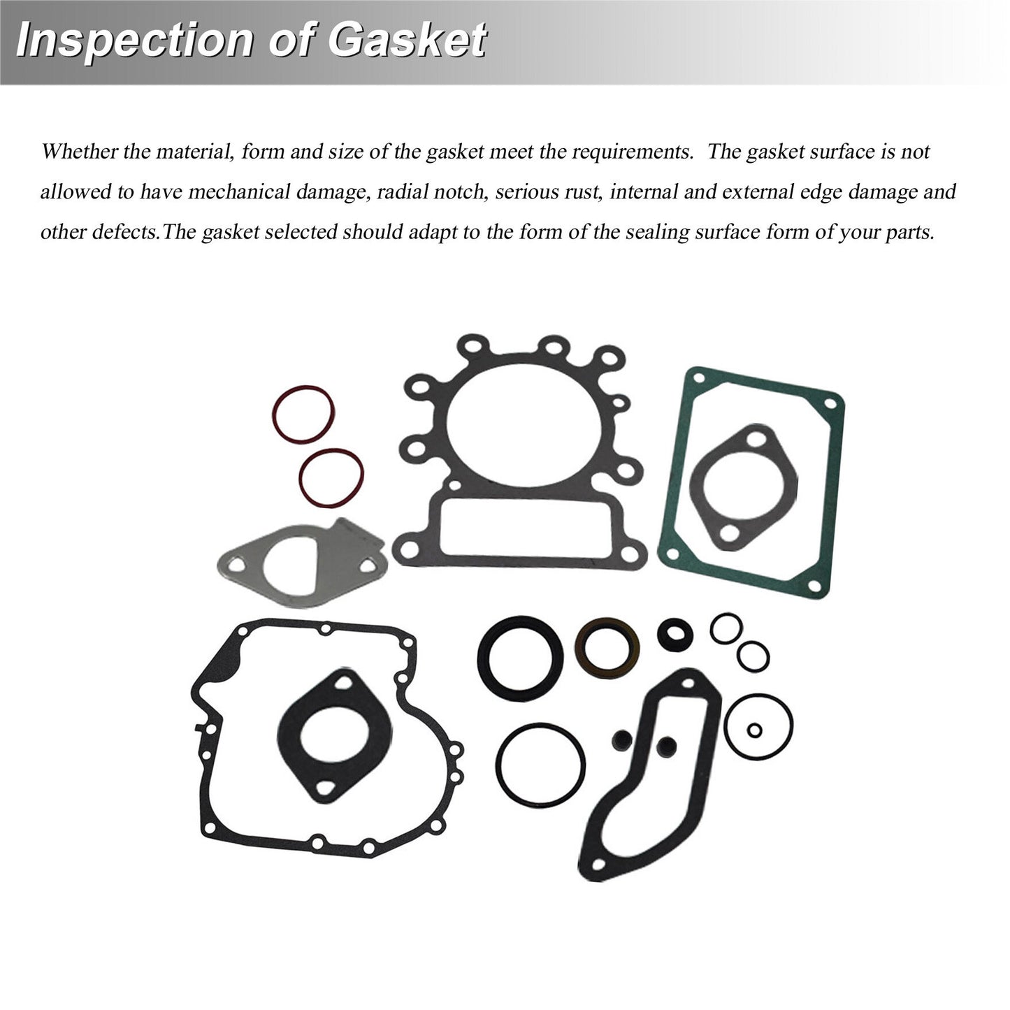 ALL-CARB Gasket Set Replacement for Briggs and Stratton 391086S 691032 692407 690968 Lawn Mower Engine