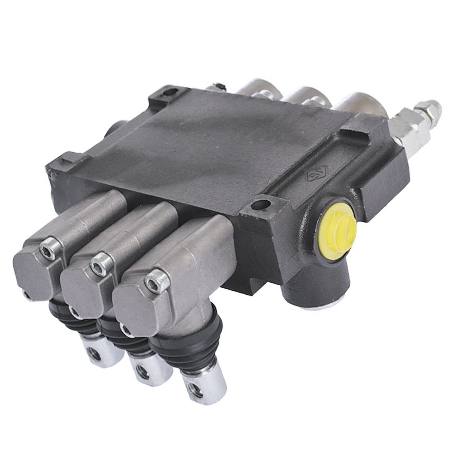 ALL-CARB Hydraulic Valve 3 Spool Hydraulic Directional Control Valve Double Acting Control Valve 13 GPM 3600 PSI SAE Ports