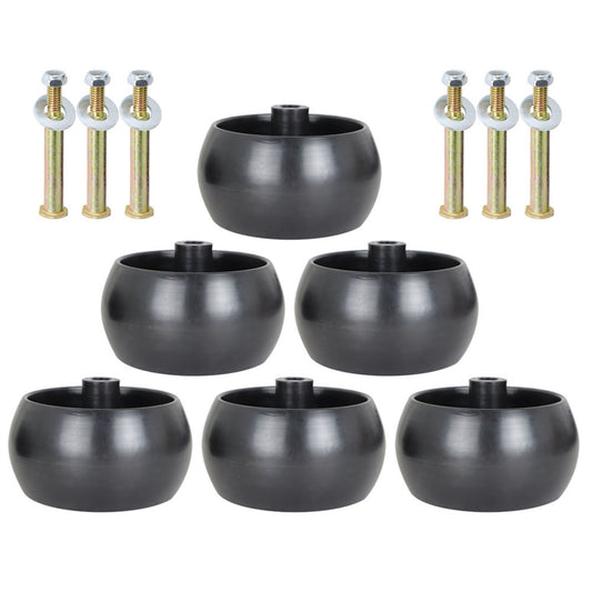 ALL-CARB 6Pcs Mower Deck Wheels Kit Replacement for 589527301 532174873 Replacement for 174873