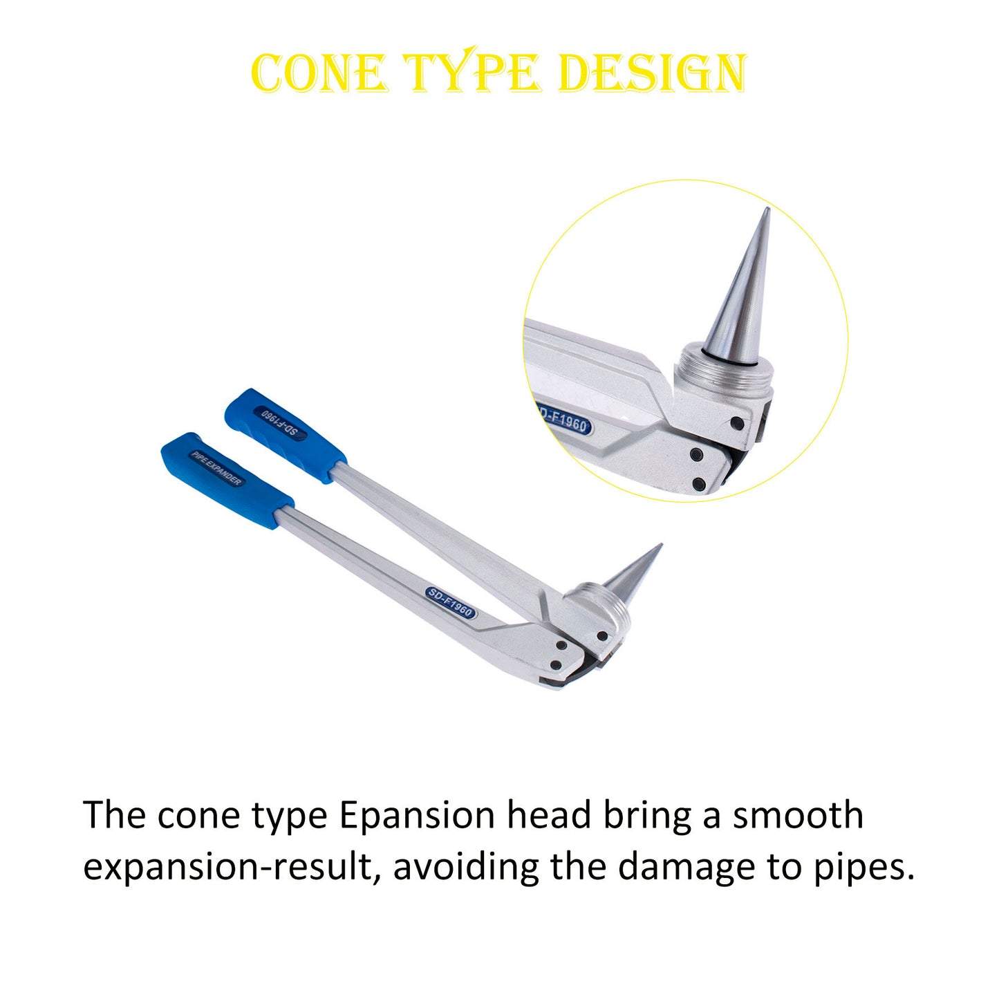 ALL-CARB PEX Tube Expansion Tool Kit Meets ASTM F1960 Standard with 1/2inch 3/4inch 1inch Expander Heads and Tube Cutting Plier for Propex Expansion