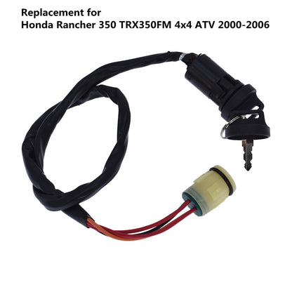 ALL-CARB Ignition Key Switch Replacement for Honda Rancher 350 TRX350FM 2000-2006