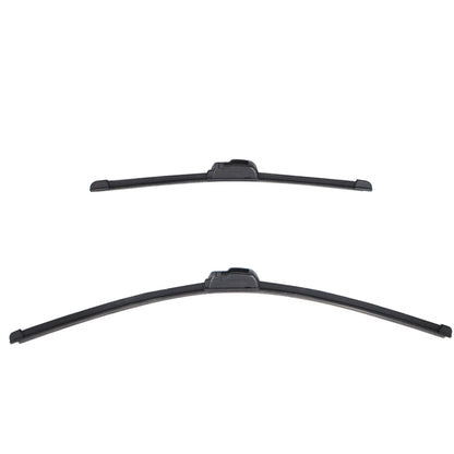 Set of 2 Windshield Wiper Blades All-Season Bracketless Wiper Blades 26 and 17