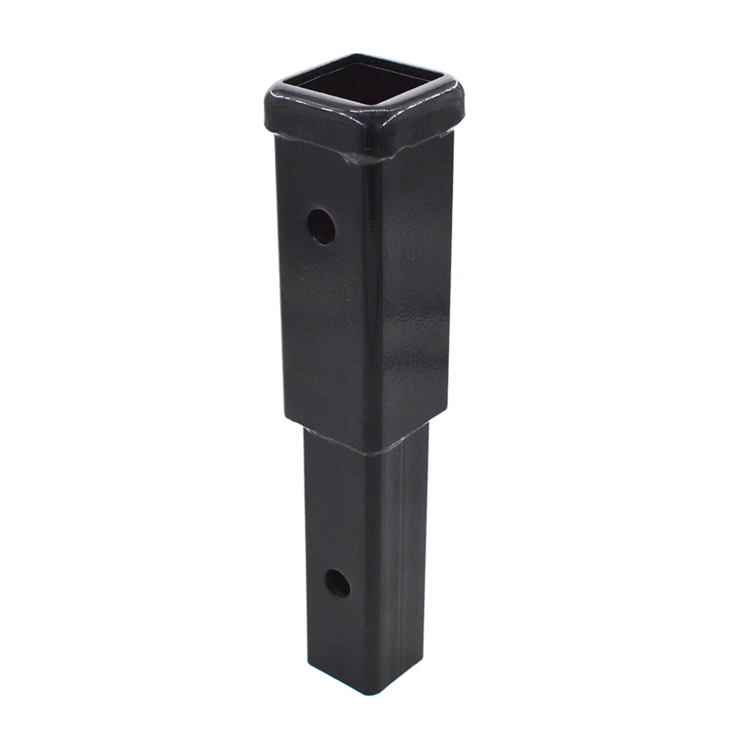 ALL-CARB 8 inch Trailer Hitch Extension Receiver 2 inch 5/8 inch Pin Hole 4000 LBS Tow Capacity Black