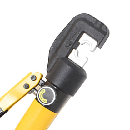 10 Ton Hydraulic Cable Lug Terminal Crimper Wire Crimping Tool with 9 Dies for Crimping Wires and Butt Connectors