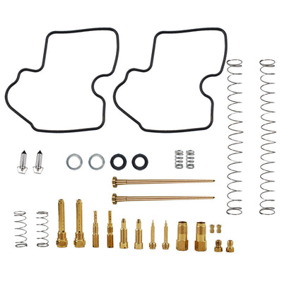 2x Carburetor Carb Repair Rebuild Kits Replacement for Kawasaki KFX700 2004-2009