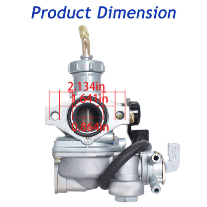 Carburetor Replacement for Honda ATC110 ATC125M FourTrax TRX125 2x4 1979-1986