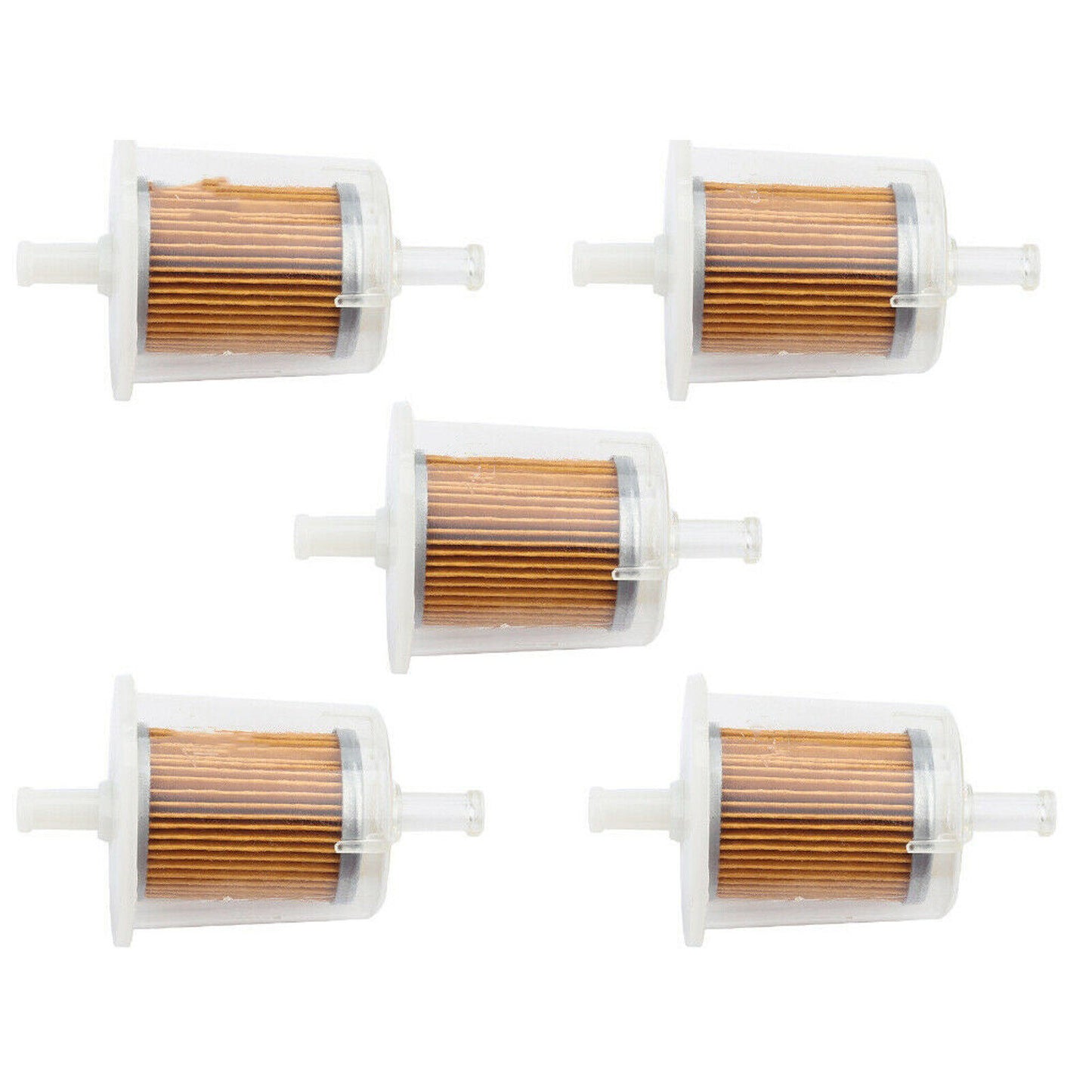 ALL-CARB 5 Pcs Fuel Filter Replacement for Briggs & Stratton 691035 493629 40 Micron