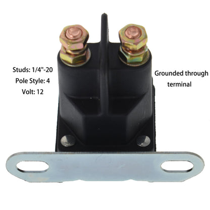 ALL-CARB Starter Solenoid Replacement for Cub Cadet 725-04439 LT1040 LT1042 LT1045 LTX1045 LTX1046