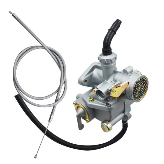 Carburetor with Throttle Cable Replacement for Honda CT70 CT70H CT 70 KO Trail Bike 1969-1977