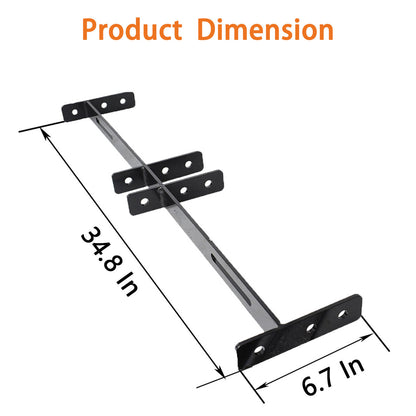 ALL-CARB 4 Retractable Seat Belt Bracket Kit Replacement for EZGO Yamaha Club Car Golf Cart