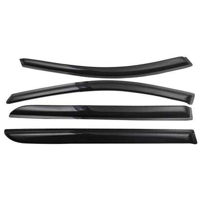 ALL-CARB Window Vent Visors Shade Sun Rain Wind Guards Deflectors Cover Acrylic Replacement for Honda Odyssey 2005-2007 Outside 4 Pieces Black