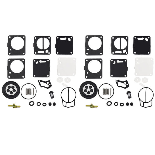 ALL-CARB 2 x Carb Carburetor Repair Kits Replacement for Yamaha VXR Wave Blaster Wave Raider XL700 XL760