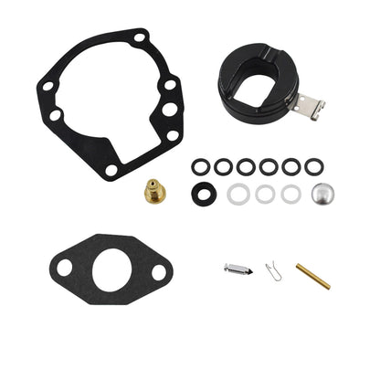 Carb Carburetor Rebuild Repair Kits with Float Fit for Johnson Evinrude 2/3/4 HP 398532 Sierra 18-7043