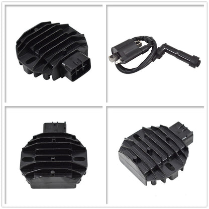 ALL-CARB Stator and Regulator Rectifier and Ignition Coil Replacement for Yamaha Raptor 660 YFM660 2001-2005