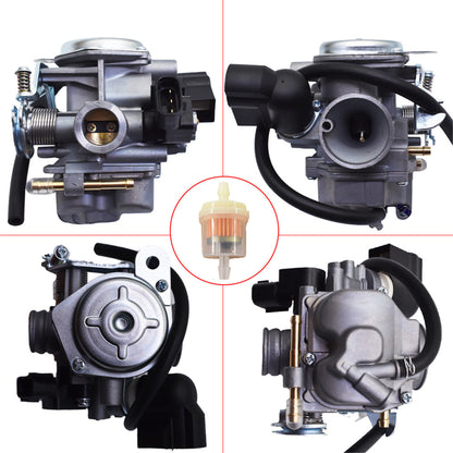 Carb Kit Carburetor Assembly 16100-GGA-672 Fit for Honda 2008-2019 Ruckus NPS50 NPS50S 2002-2009 Metropolitan CHF50