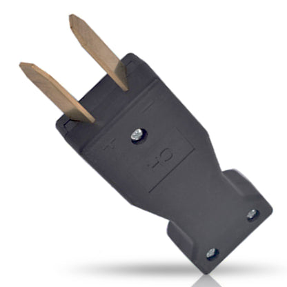 ALL-CARB Golf Cart 2 Prong Charger Plug Crow foot Charger Handle Plug for 36 or 48 Volt Replacementfor EZGO Club Car Golf Carts Battery Charger Plug