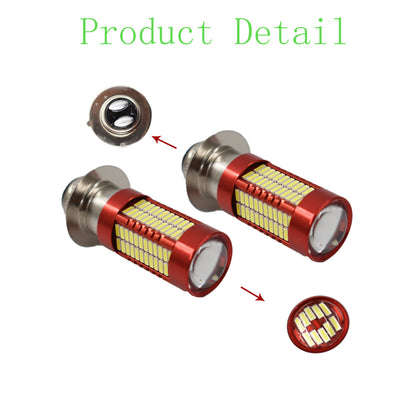 ALL-CARB 2 Pack H6M 70023 102LED 6000K White Headlight Bulb Replacement for Yamaha 700 700R 2006-2018