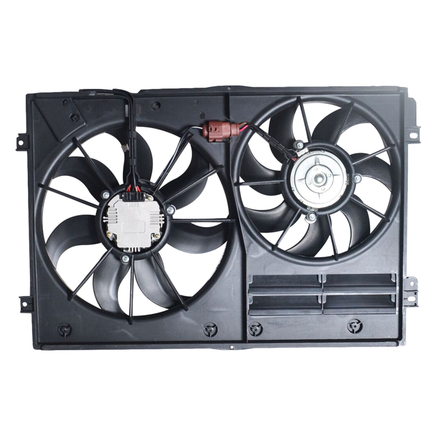 ALL-CARB Radiator Cooling Fan VW3115113 Replacement for 2005-2008 Volkswagen Jetta 2006-2012 Volkswagen Passat