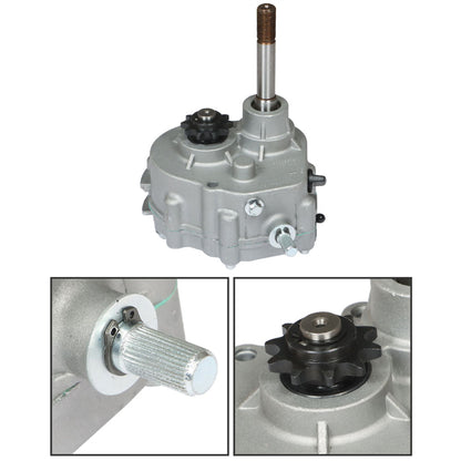 Go Kart Forward Reverse Gearbox Replacement for 2HP-13HP Engine Local 10T #40 41 and 12T #35 TAV30 Series, 3 Shift Modes 2300 RPM