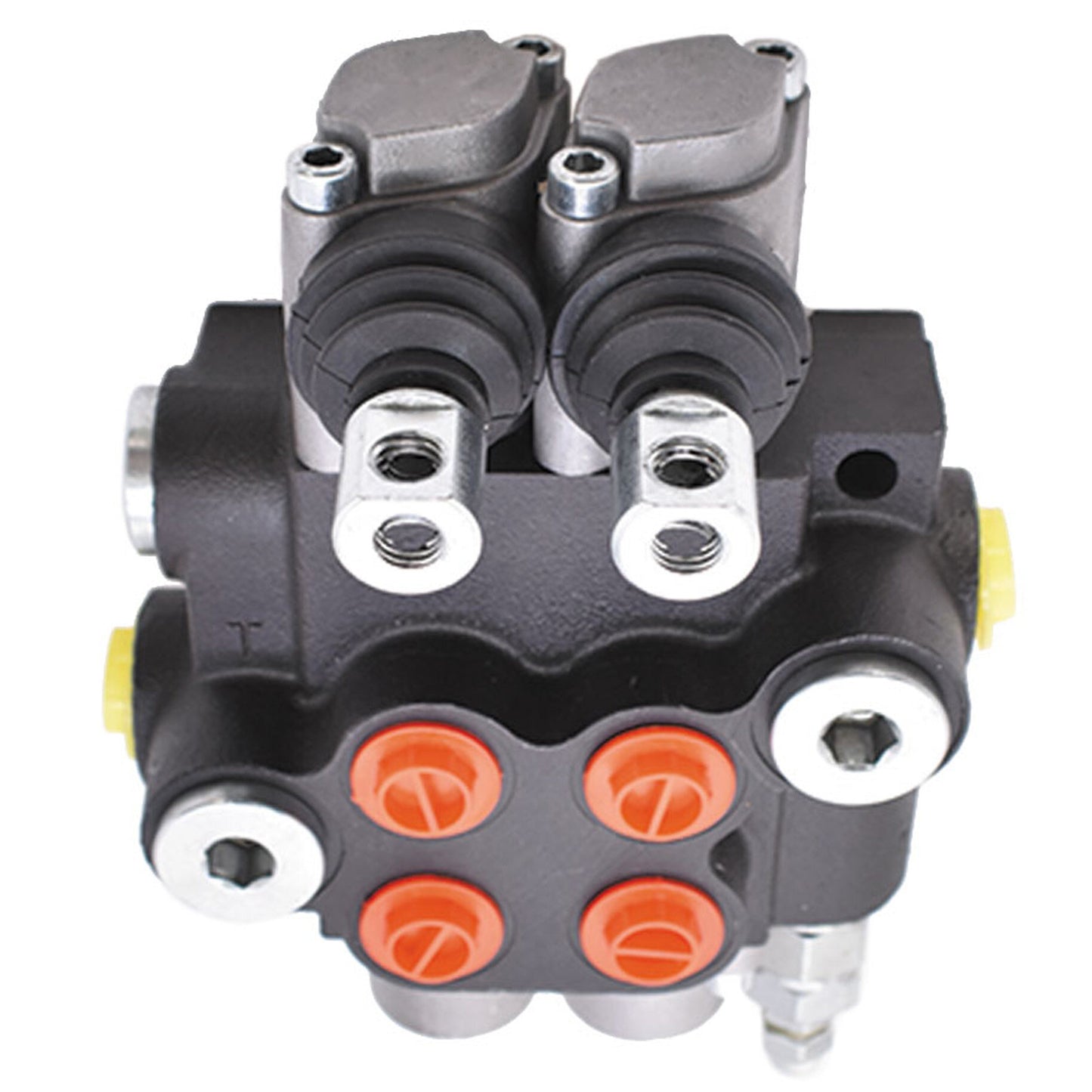 ALL-CARB Hydraulic Valve 2 Spool Hydraulic Directional Control Valve Double Acting Control Valve 13 GPM 3600 PSI SAE Ports