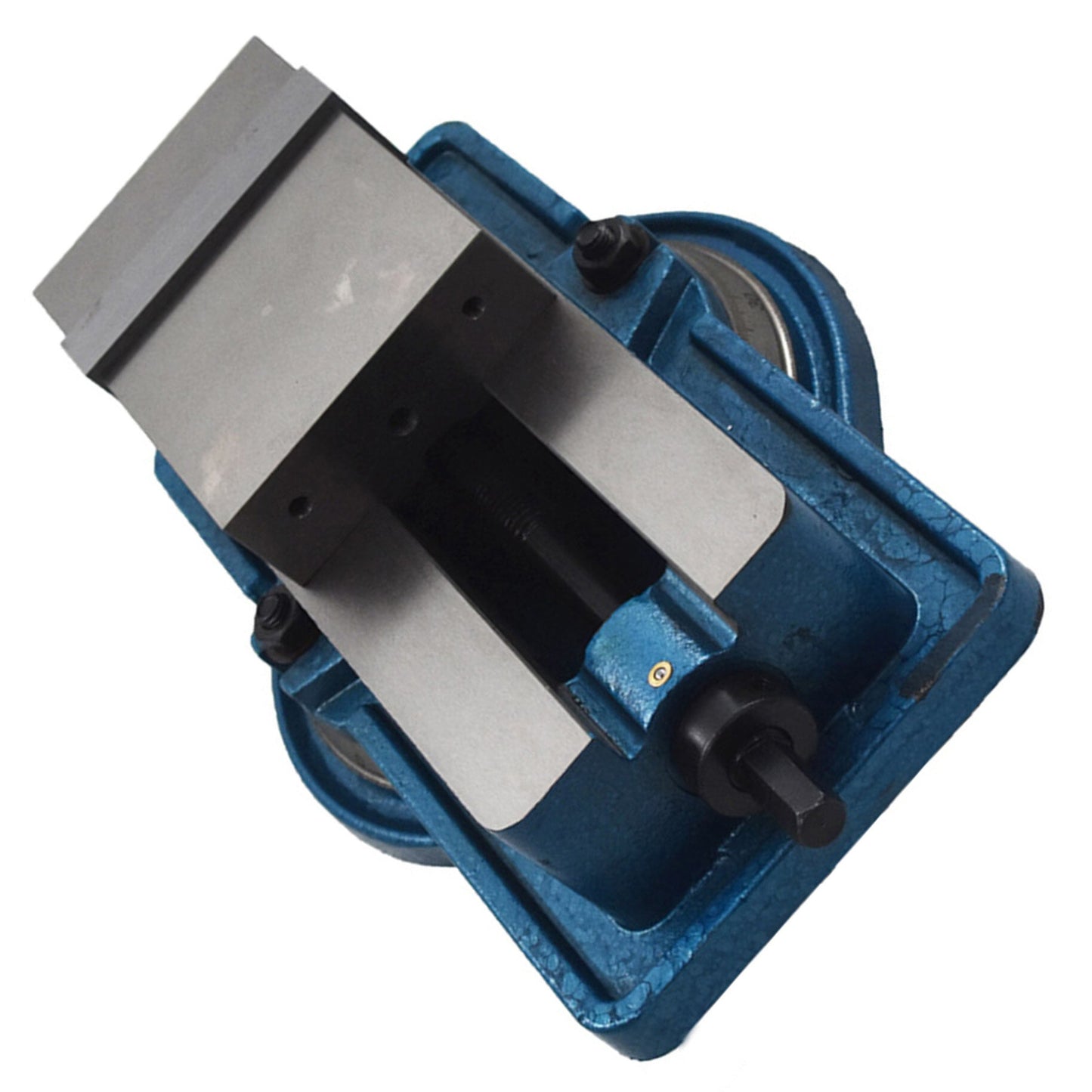 Heavy Duty Milling Vise 4 Inch 360 Degree Swiveling Base Precision Mill Vise Fit for Milling Shaping and Drilling Machines