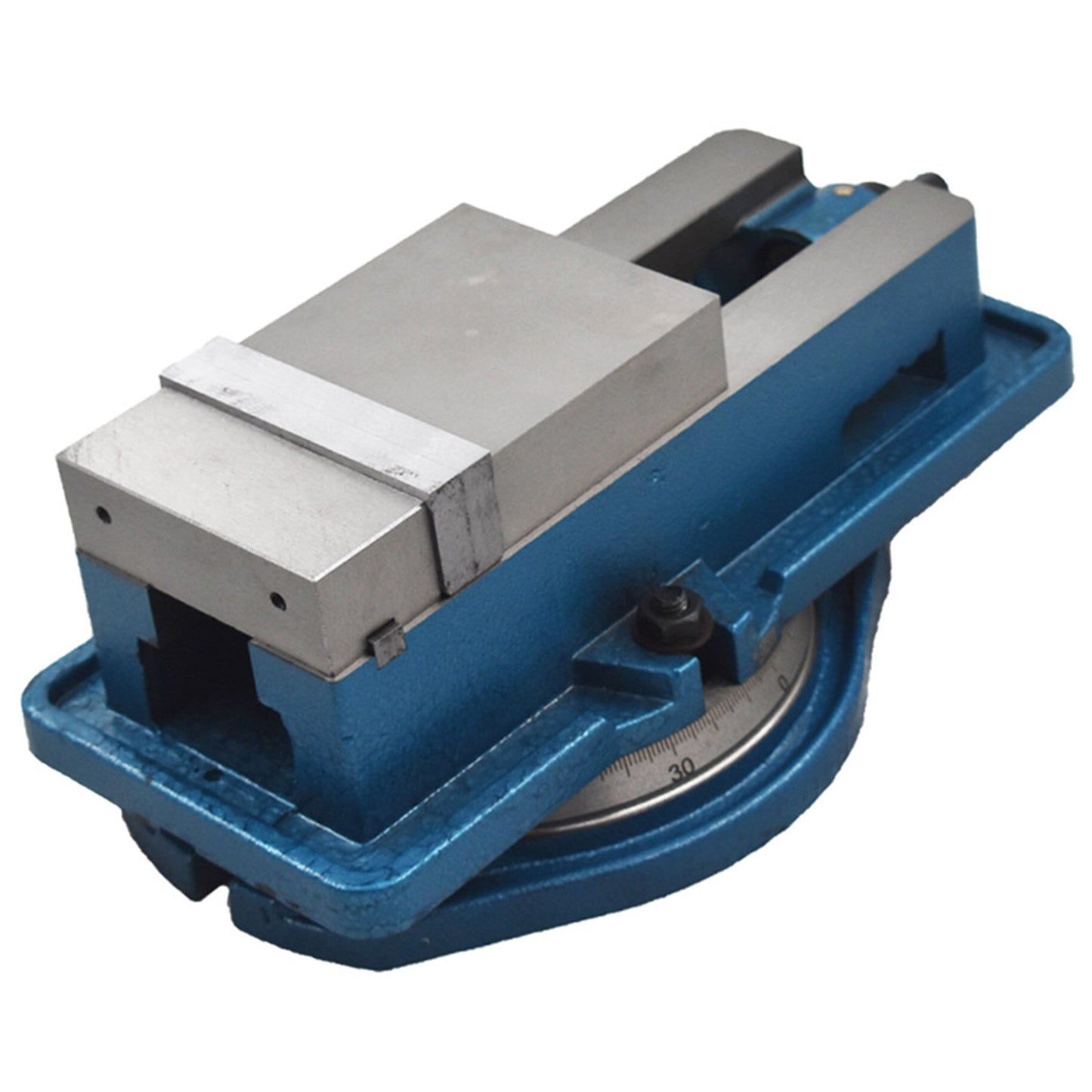 Heavy Duty Milling Vise 4 Inch 360 Degree Swiveling Base Precision Mill Vise Fit for Milling Shaping and Drilling Machines