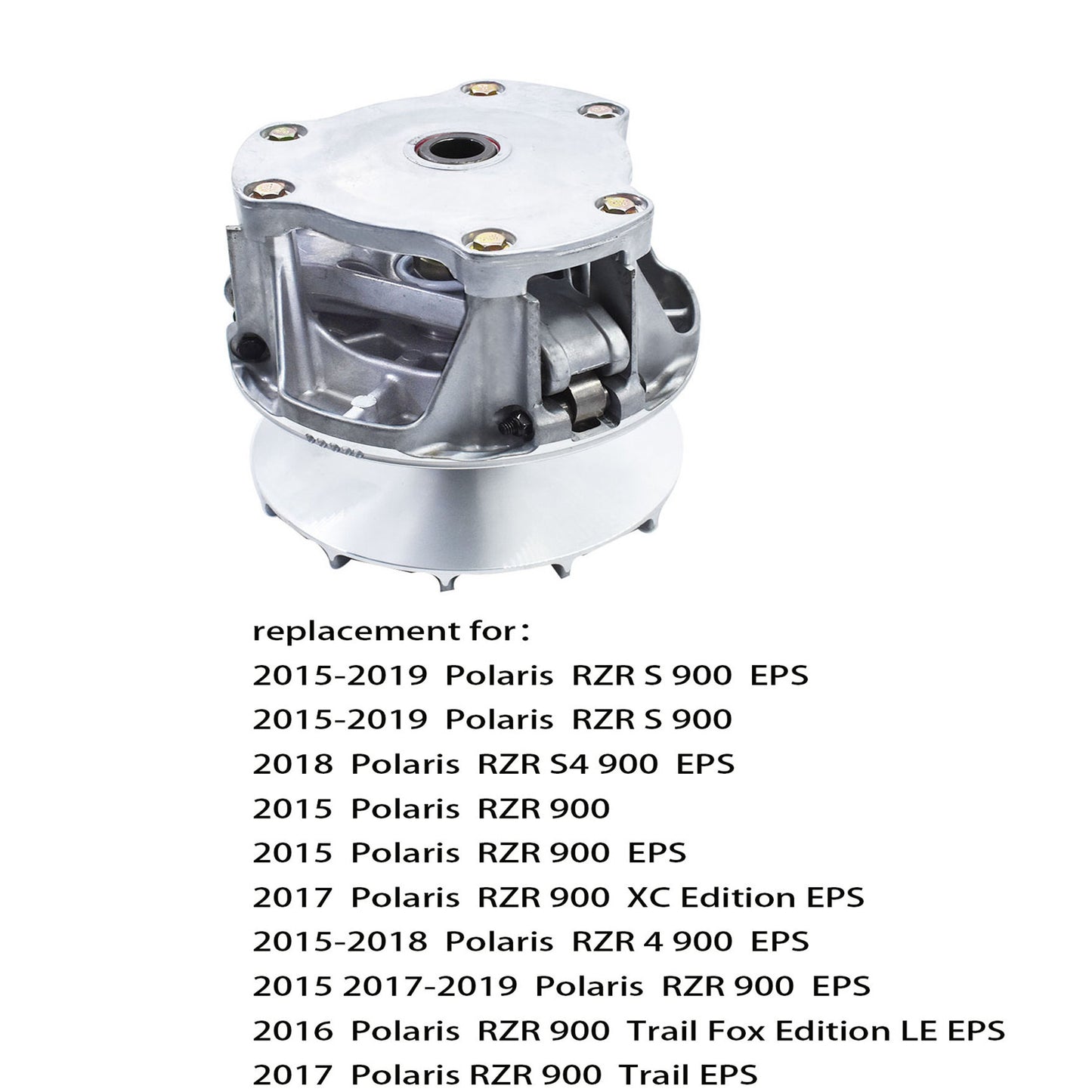ALL-CARB 15-19 Replacement for Polaris RZR 900 & 900-S Primary Drive Clutch Complete USA
