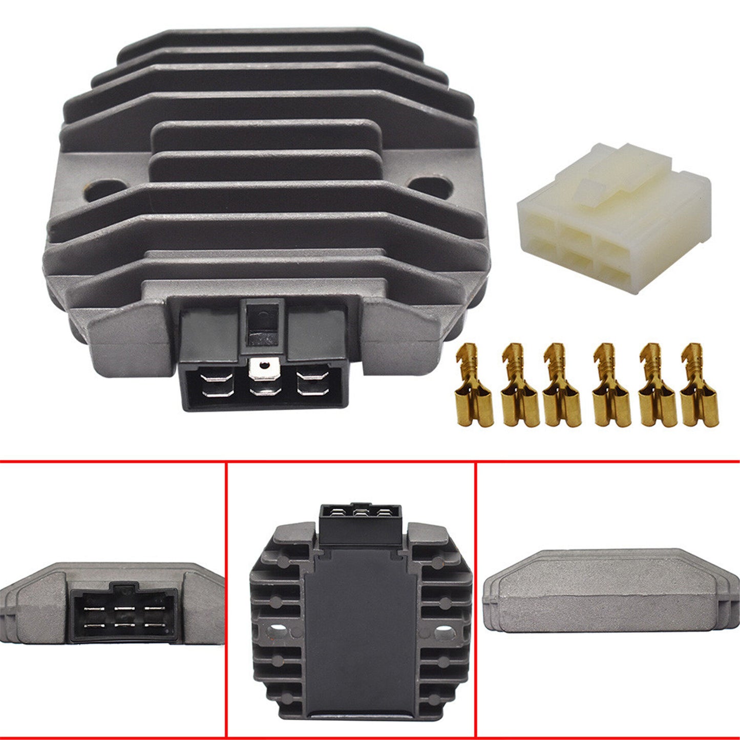 ALL-CARB Voltage Regulator Rectifier Replaement for Kawasaki Bayou 300 1988-2006 21066-1089