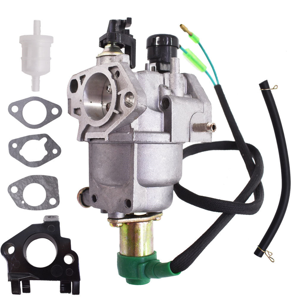 16100-Z5L-F11 Carburetor Carb Replacement for Honda GX340 GX390 8HP 9HP 11HP 13HP Generator w/Solenoid