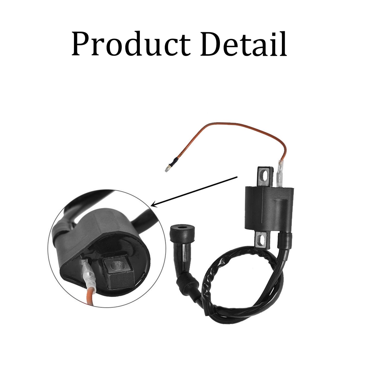 ALL-CARB Ignition Coil Replacement for Yamaha 1986 1987 1988 Moto 4 YFM225