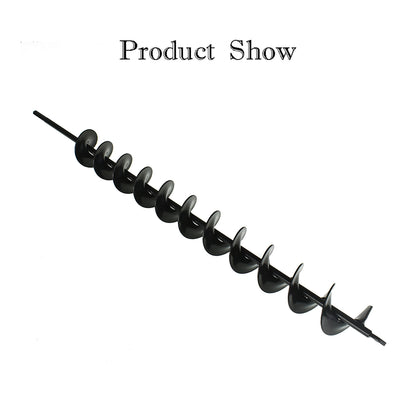 ALL-CARB Earth Auger Bit Auger Drill Bit 24 Inch Length 2 Inch Width Repid Planter, Yard Gardening Planting Bulbs Auger, Post or Umbrella Hole Digger for 3/8 Inch Hex Drive Drill