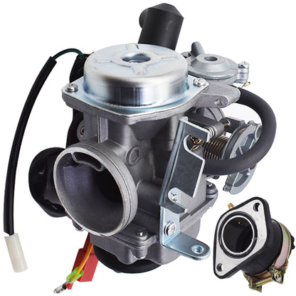 Carburetor with Intake Fit for Honda Helix CN250 Elite CH250 16100-KS4-759