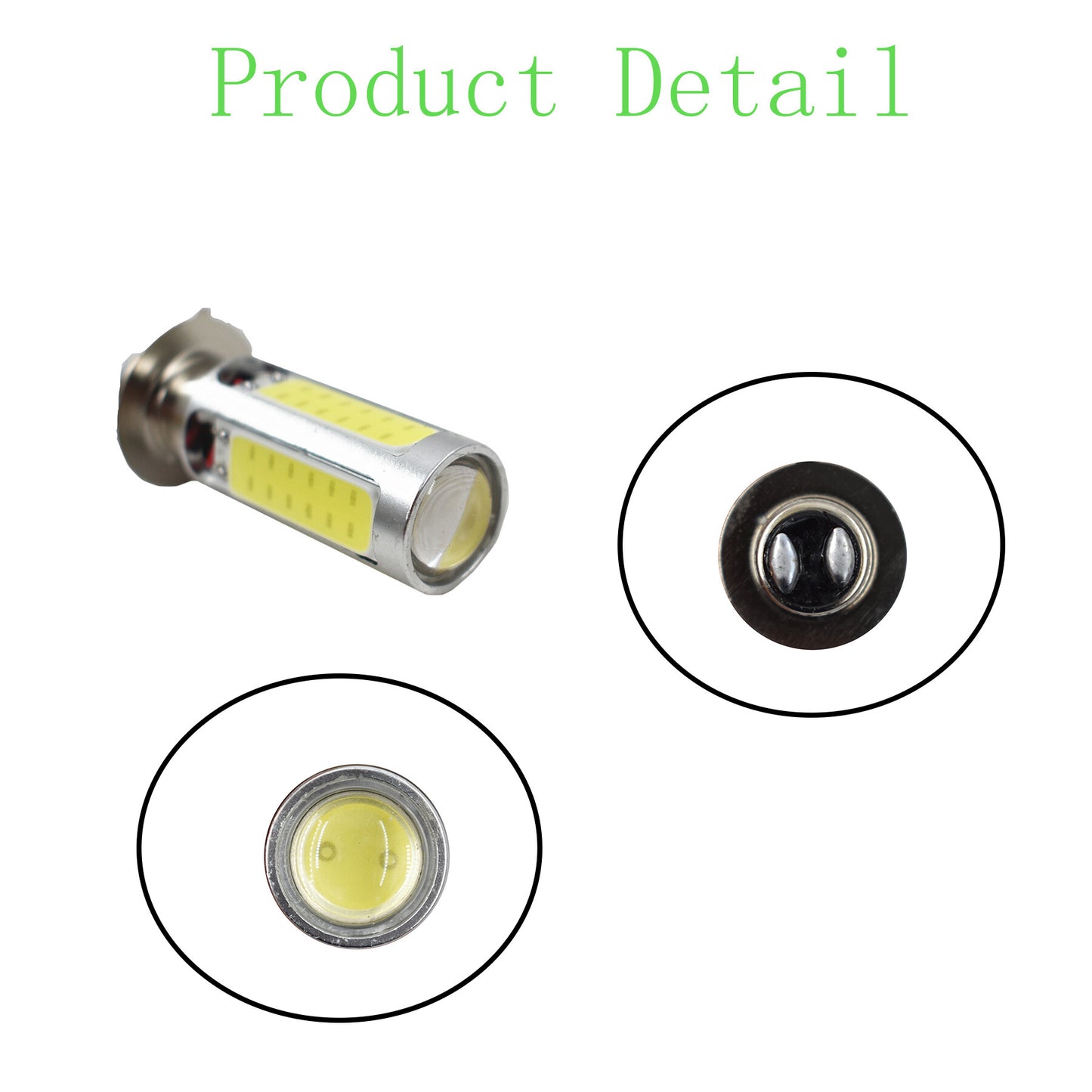 ALL-CARB 2 H6M LED Headlight Lamp Replacement for Suzuki LTZ 400 Z400 QUADSPORT 2003-2008