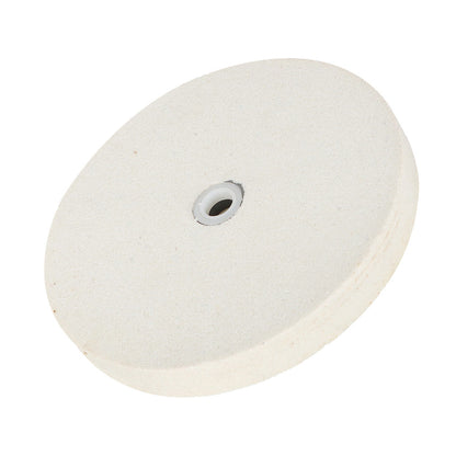 ALL-CARB Grinding Wheel 8 Inch Diameter 1 Inch Thickness White Aluminum Oxide Bench Grinder Wheel 60 Grit 5/8 inch Arbor