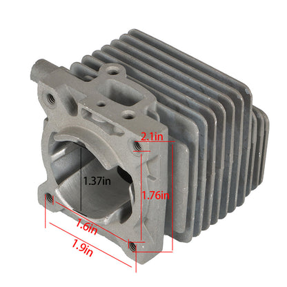 34mm Cylinder Piston Kit Replacement for Stihl FS75 FS80 FS85 Trimmer 4137-140-0603, 4137 020 1202, 4137 020 1201