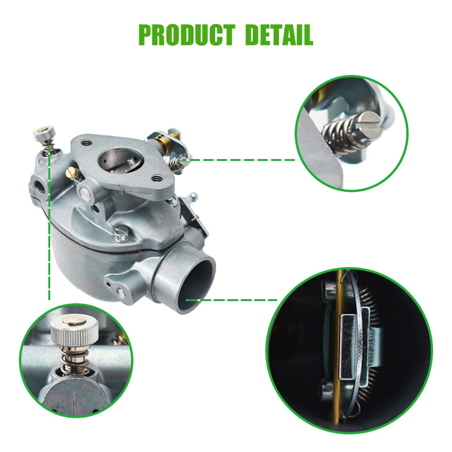 ALL-CARB EAE9510C Tractor Carburetor Replacement for Ford Jubilee NAA NAB 600 700 TSX428 Series with 134 CID Gas Engines