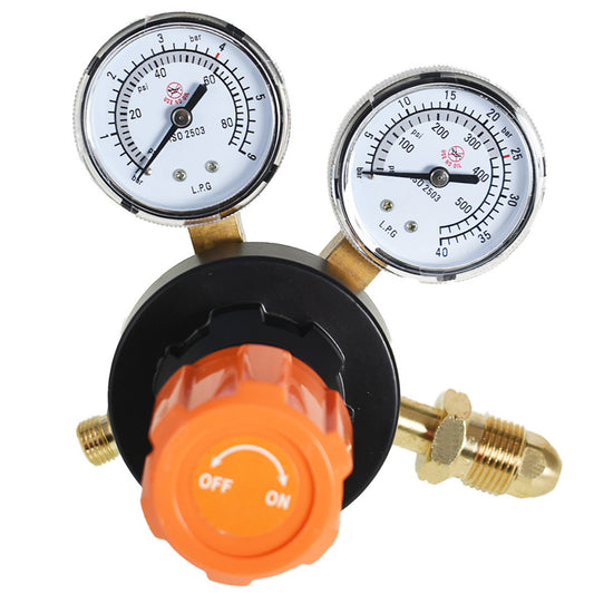 ALL-CARB Medium/Heavy Duty Propane Propylene Regulator Welding Gas Gauges CGA 510 0-15PSI Delivery Range