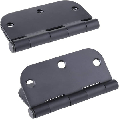 ALL-CARB Door Hinges Oil Rubbed Bronze 18 Packs of 3.5 Inch x 3.5 Inch 5/8 inch Radius Corner