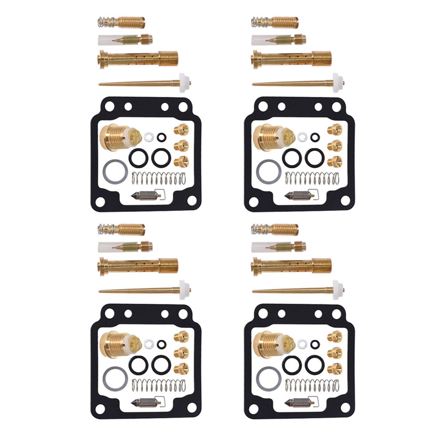 ALL-CARB 4 Carburetor Carb Rebuild Repair Kits Replacement for Yamaha XJ650 XJ650R 1980-1983 XJ750 1982-1983 XJ700 Carb