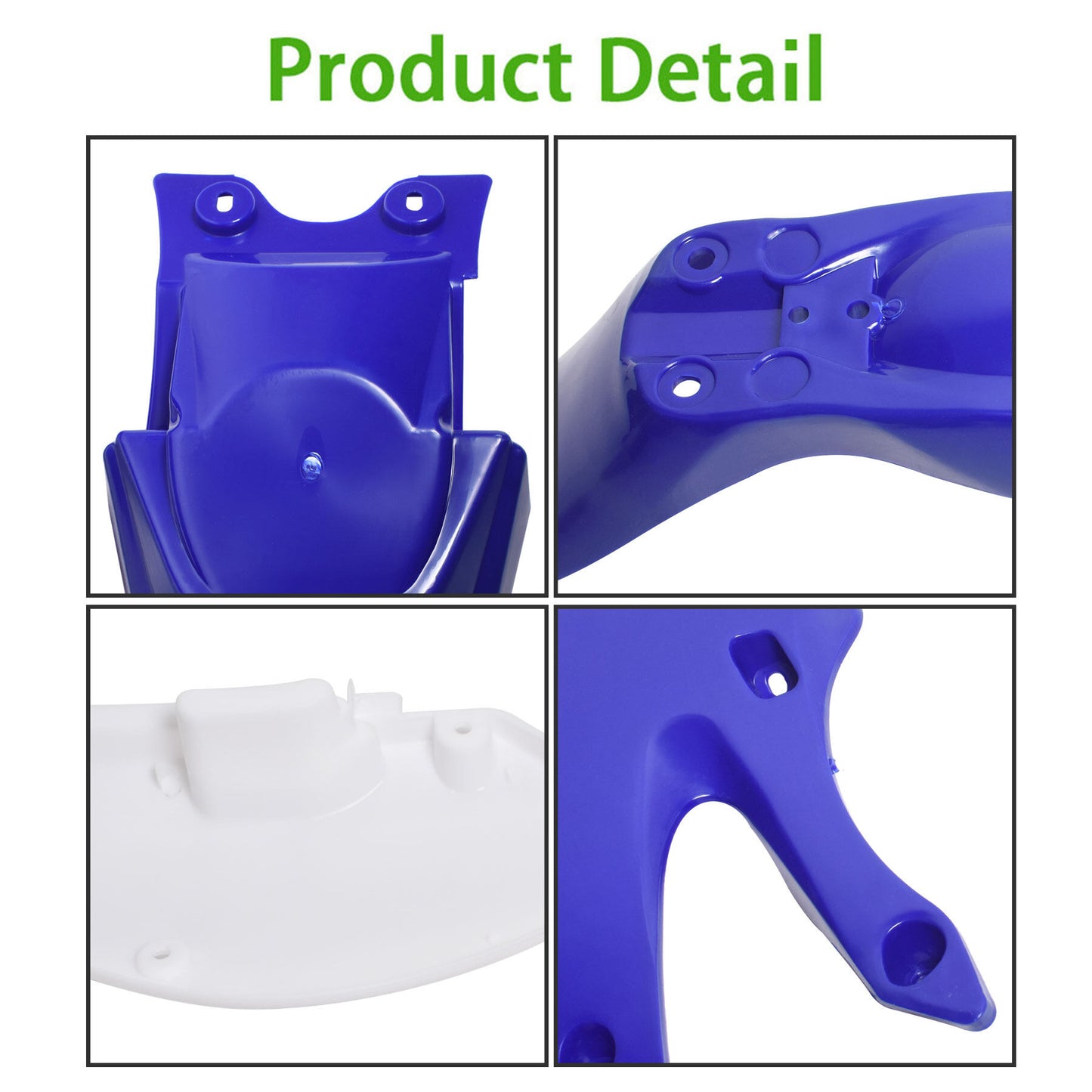 ALL-CARB Plastic Fender Fairing Replacement for Kawasaki KX 65 KLX 110 KLX110 DRZ110 Suzuki RM65 Blue