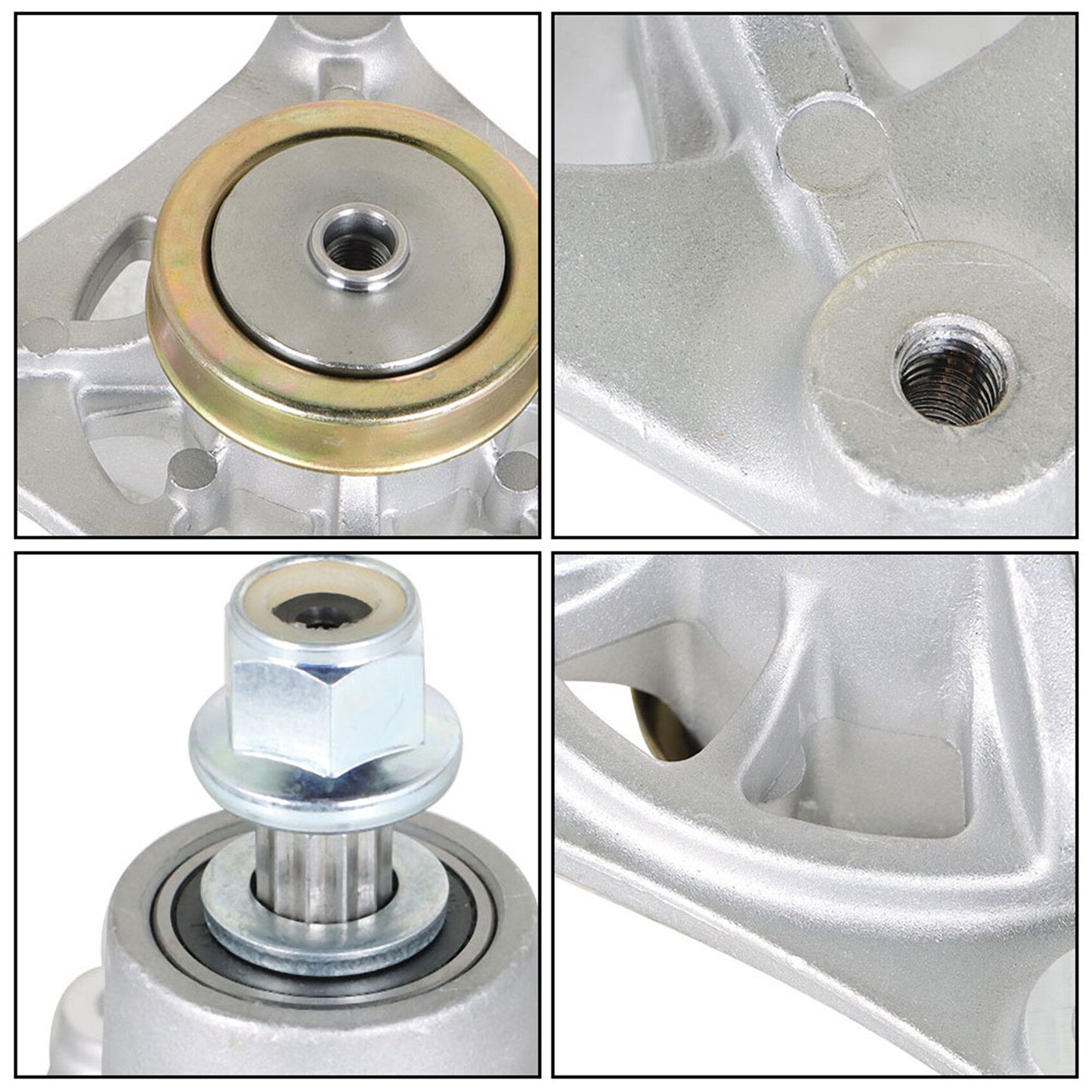 ALL-CARB 3-Pack Deck Spindle Assembly Replacement for Hustler Raptor Limited 36 42 52 inch 604214