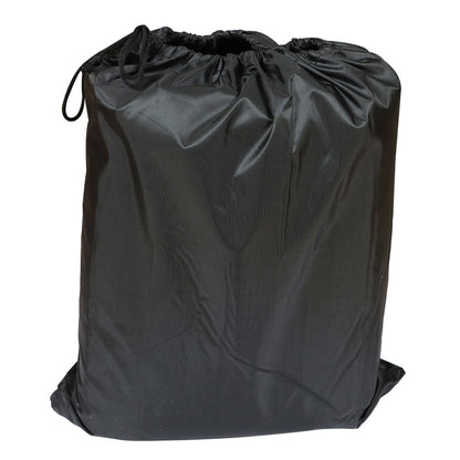 ALL-CARB 600D Water Proof Heavy Duty Trailerable Boat Cover Replacement for Jon Boat 16ft length Beam Width to 75inches Black